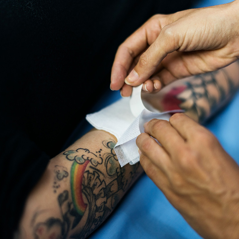 Cover Up tattoo style