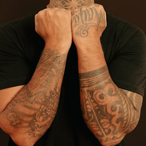 Tribal tattoo style